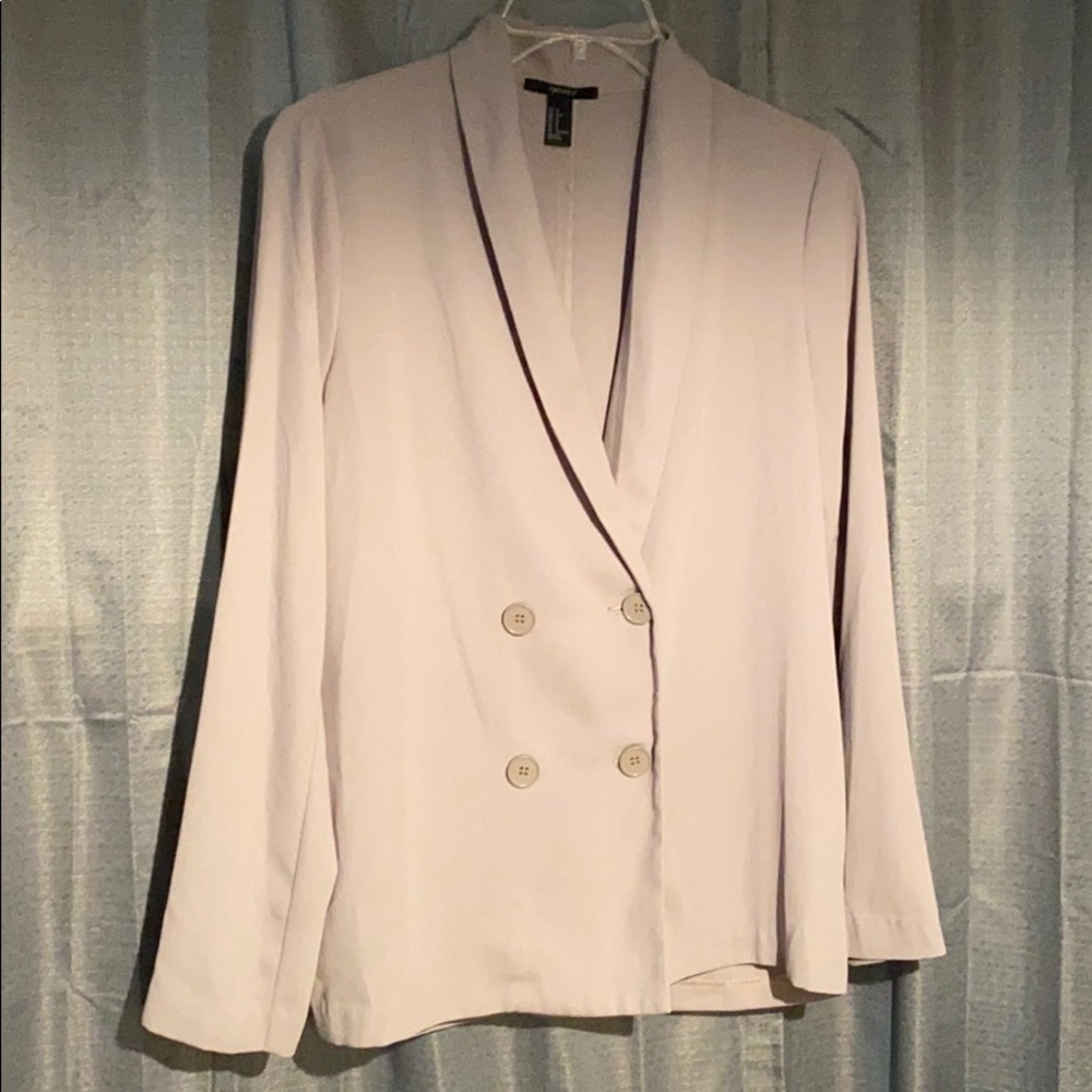 Forever21 Grey/Black Blazer